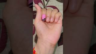 Simple and easy striping tape nail designs nailart youtubeshorts trendingshorts nailshorts 2024 [upl. by Lenahtan]