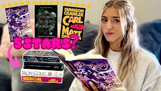 Reading Anticipated 5 Star Books📖🌟 spoiler free reading vlog [upl. by Nadab836]