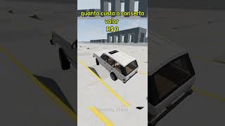 Quanto custa o conserto beamngdrive beamng cars gaming beamngcrashes beamngmods shorts [upl. by Mackintosh912]