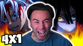 DEMON SLAYER  SEASON 4 EPISODE 1 REACTION [upl. by Tierell]