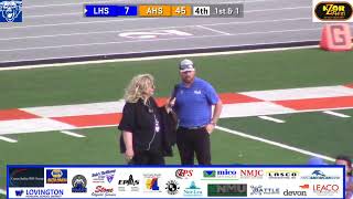 Lovington Football at Artesia [upl. by Nevag]