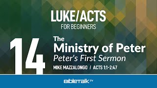 Acts Bible Study for Beginners – Mike Mazzalongo  BibleTalktv [upl. by Eittah]