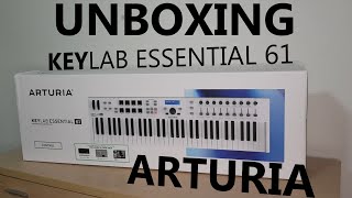 Arturia Keylab Essential 61 Unboxing [upl. by Clarisse590]