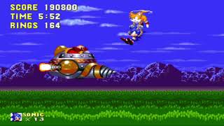 Sonic the Hedgehog 3  Egg Drillster Mk II Boss Fight Sonic [upl. by Clari]