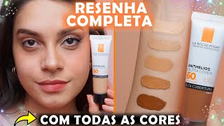 ACHEI O PROTETOR SOLAR COM COR PERFEITO Novo Anthelius Ultra Cover da La Roche Posay [upl. by Onairda30]