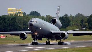 McDonnell Douglas KC10 A Extender DC10 USAF 860031 arrival at RAF Fairford RIAT 2024 AirShow [upl. by Adnirol]