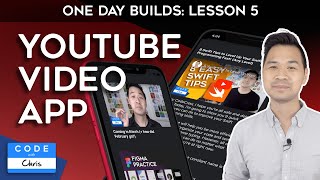 How To Make a YouTube App  Lesson 5  One Day Build [upl. by Dachia]