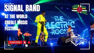 Dominicas SignalBandOfficial at The World Creole Music Festival 2024 [upl. by Adiari]