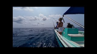 Deep Sea Fishing Belize 4K [upl. by Noiraa]