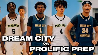 Prolific Prep vs Dream City at CRUSH IN THE VALLEY Tyran Stokes amp Zoom Diallo GO OFF [upl. by Yenitirb]