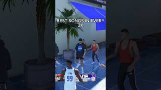 The BEST song from every 2k 2k24 2kcommunity gaming 2k25 shorts [upl. by Naawaj]