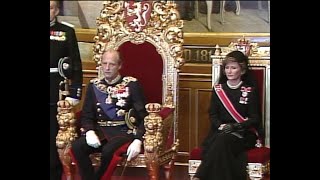 King Harald V sworn in as king of Norway [upl. by Bernt]