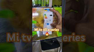 mi tv 65 A séries disponible 🔥 xiaomi xiaomitv [upl. by Notloc]