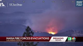 California Wildfires  Maria Fire  Updates at 7 am July 23 2024 [upl. by Acsirp]