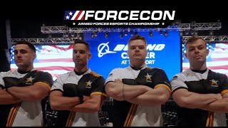 US Army Esports Team Interview  Forcecon [upl. by Haliek]