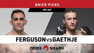 UFC 249 Ferguson vs Gaethje Quick Picks and Betting odds [upl. by Cagle]