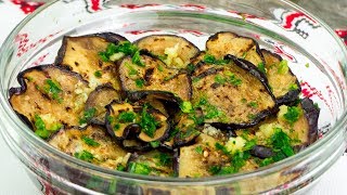 Une recette délicieuse  aubergines à l’ail  Parfaites pour le déjeuner ou le dîner ㇑SavoureuxTV [upl. by Netsriik]