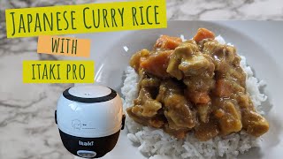 Japanese Curry Rice  Itaki Pro Electric Lunch Box Recipe [upl. by Doerrer]