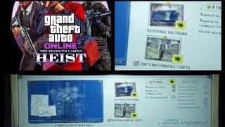 Tous les Repérage Casino préparation braquage GTA online all spotting diamond Heist Rapide [upl. by Annairt645]