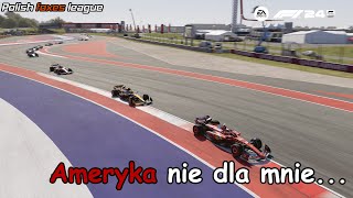 Ameryka nie dla mnie I Polish Foxes League I F1 24 [upl. by Nosraep]