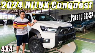 2024 Toyota Hilux Conquest 4X4 The best upgrades andito na  Walk around Tour [upl. by Anemij]