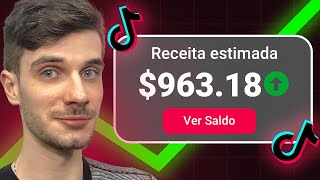 🤑 MONETIZADO EM 5 DIAS  COMO GANHAR DINHEIRO COM TIKTOK [upl. by Shirah]