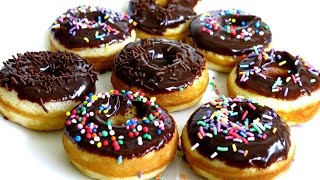 CHOCOLATE GLAZED MINI DONUTS [upl. by Arihsan]