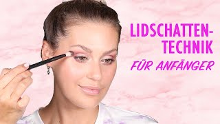 Makeup für Anfänger  Lidschatten schminken Step by Step Anleitung  Vicky Lash [upl. by Janenna]