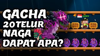 GACHA TELUR NAGA DIAWAL TAHUN APAKAH HOKI  Growtopia Indonesia [upl. by Persis]