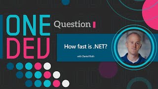 How fast is NET  One Dev Question [upl. by Akemihs384]