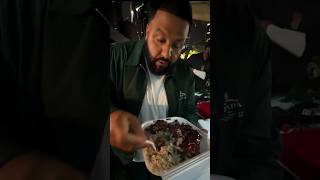 Chicken Rice and piece 😋 DJ Khaled  Lets Eat djkhaled eating shorts youtubeshorts [upl. by Itsirk]