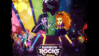 Under Our Spell With Lyrics  My Little Pony Equestria Girls Rainbow Rocks Song [upl. by Lyon]