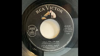 Little Peggy March  I Will Follow Him（1963） [upl. by Sailesh]