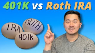 Roth 401k vs Roth IRA  Which One is Better for Early Retirement [upl. by Brnaby]