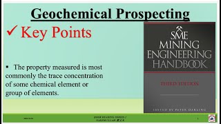 Key Points Geochemical Prospecting geology education Economic Geology [upl. by Lundgren462]