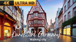 City WalkingLandstuhl Germany 4K60FPS [upl. by Ydor313]