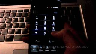 How to Unlock Sony Ericsson Xperia Arc LT15i  LT15a from Atampt Rogers by Unlock Code [upl. by Wooster]