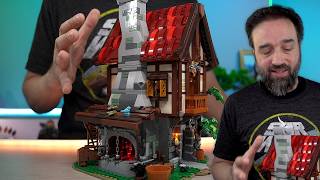 Better than LEGO Medieval Forge House  lights reviewed  quotFunWholequot brand NOTsponsored [upl. by Pinsky832]