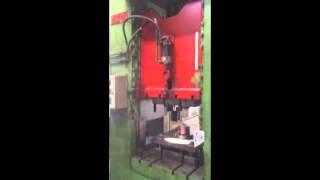 300 Ton Rovetta Brass Forging Press  MI6212 [upl. by Ahgem]