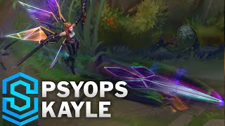 PsyOps Kayle Skin Spotlight  League of Legends [upl. by Nonnaer946]