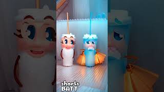 youtube short Cups on the escalator shorts funny shorts short shortvideo anime animation [upl. by Gnni]