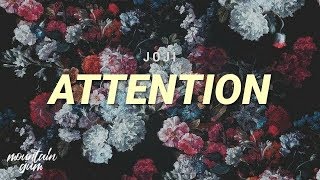 Joji  ATTENTION Lyric [upl. by Trula]