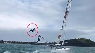 EXTREME SAILING NACRA FAILS Foiling [upl. by Ivets]