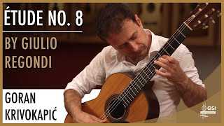 Goran Krivokapić performs quotÉtude No 8quot by Giulio Regondi on a 1932 Domingo Esteso classical guitar [upl. by Keel]