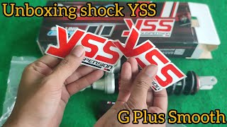 Unboxing Shock YSS G Plus Smooth terbaru 2024 [upl. by Seebeck437]