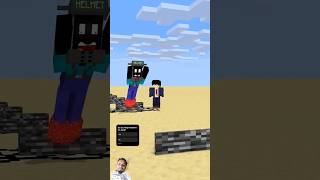 HELP Herobrine Jump friendship shorts trending anime [upl. by Airotna]