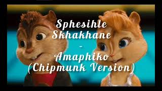 Sphesihle Skhakhane  Amaphiko Chipmunk Version [upl. by Grazia713]