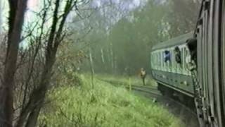 Bramley Bunker railtour 1st March 1987 [upl. by Assilat]