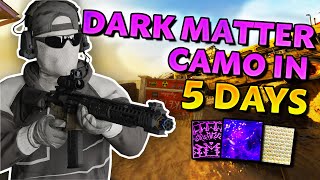 I unlocked the DARK MATTER CAMO on Black Ops 6 in 5 DAYS [upl. by Kathleen985]