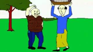 Bangla jokes  Comedy Cartoon Two Bolod [upl. by Eissirc645]